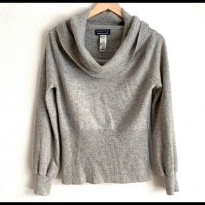 Patagonia cowl neck sweater